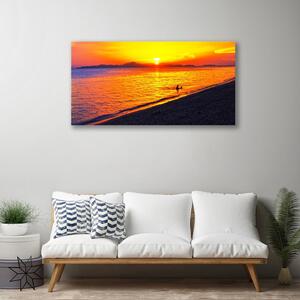 Obraz na plátne More slnko pláž krajina 100x50 cm