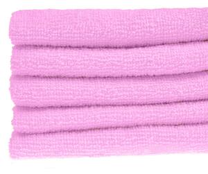 Detský uterák bavlnený 30x50 ružový EMI