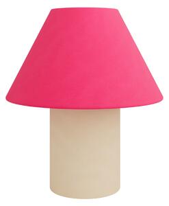 Stolová lampa Toto Medium, Magenta / Beige – Hem