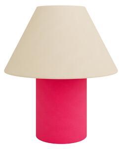 Stolová lampa Toto Medium, Beige / Magenta – Hem