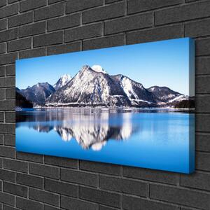 Obraz na plátne Jazero hory príroda 100x50 cm
