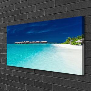 Obraz na plátne More pláž príroda 100x50 cm