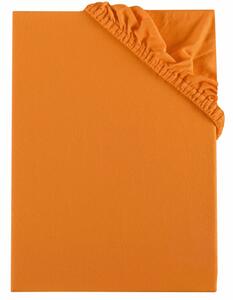 Plachta posteľná oranžová Superstretch EMI: Plachta 180x200