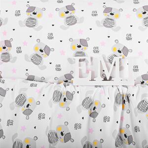 Obliečky detské bavlnené Teddy EMI: Detský set 90x130 + 45x65