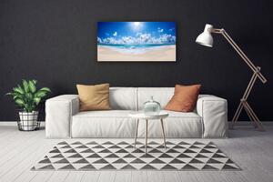 Obraz Canvas Pláž more slnko krajina 100x50 cm