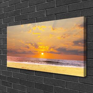 Obraz Canvas More pláž slnko krajina 100x50 cm