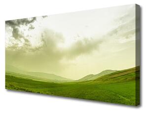 Obraz Canvas Lúka príroda zelený výhľad 100x50 cm