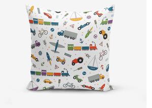 Detská obliečka na vankúš Child Vehicles - Minimalist Cushion Covers