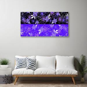 Obraz Canvas Abstrakcia vzory kvety art 100x50 cm