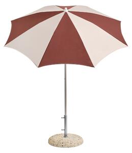 Slnečník Terrazza, Octagon, Off-white / Burgundy – HAY