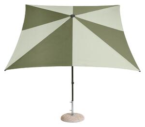 Slnečník Terrazza, Square, Green / Dark green – HAY