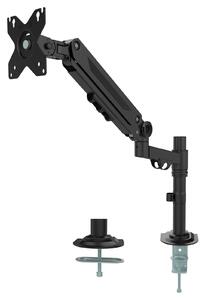 Stolový držiak na 1 monitor s plynovou pružinou, zväčšený zdvih, 17–32"