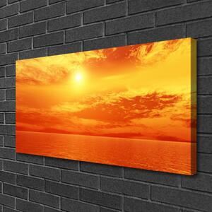 Obraz Canvas Slnko more príroda 100x50 cm
