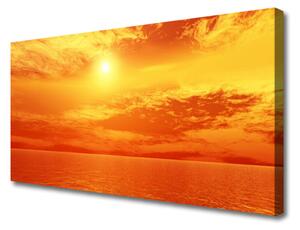 Obraz Canvas Slnko more príroda 125x50 cm