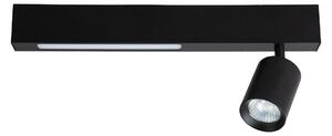 Stropné svietidlo Magnet, 1x čierne kovové tienidlo + 1x LED 5W, b