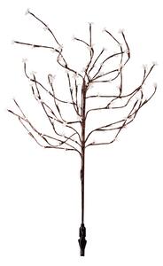 Ecolamp Solárny LED stromček Tree, 0,1w, 3000k, RGB