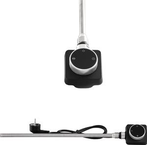 Elektrický ohrievač Spin pre kúpeľňový radiátor Kalorifier 400W Black