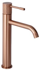 Umývadlový faucet Rea Venti Brush Copper vysoký