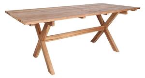 Vonkajší jedálenský stôl z recyklovaného teakového dreva House Nordic Murcia, dĺžka 200 cm