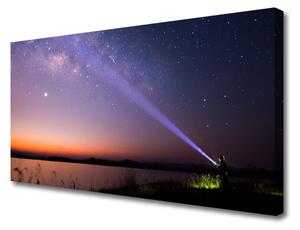 Obraz Canvas Hviezdy noc mliečna dráha 125x50 cm
