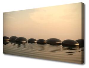 Obraz Canvas Kamene voda umenie 125x50 cm