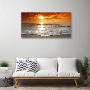 Obraz Canvas More slnko krajina 100x50 cm