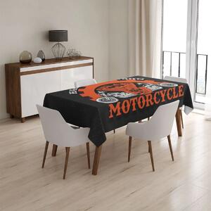 Sablio Obrus Harley-Davidson motor Čierne pozadie - 90x90 cm