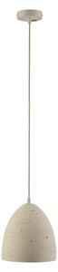 Schöner Wohnen 12540-42 - Závesný luster na lanku TRAVENTA 1xE27/40W/230V pr. 21 cm betón