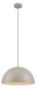 Schöner Wohnen 11728-39 - Závesné svietidlo ALI na lanku 1xE27/25W/230V pr. 38 cm sivá