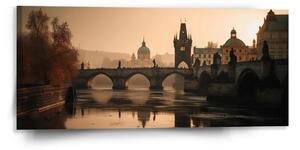 Sablio Obraz Praha Karlov most 1 - 110x50 cm