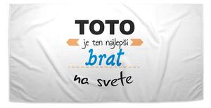 Sablio Uterák Toto je ten najlepší brat na svete - 30x50 cm