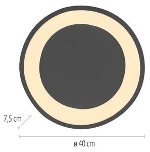 Schöner Wohnen 14233-18 - stmievateľné LED stropné svietidlo MONTA LED/21W/230V čierne