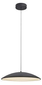 Schöner Wohnen 14607-18-LED stmievateľný luster na lanku LENTE LED/23W/230V priemer 50 cm čierna