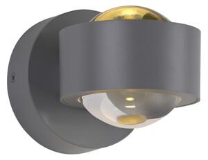 Schöner Wohnen 19331-21 - LED nástenné svietidlo CHIA 2xLED/2W/230V antracitové