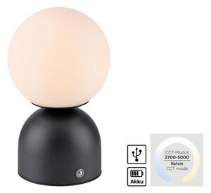 Schöner Wohnen 19218-18 - LED stmievateľná stolná lampa RUDI LED/1,2W/5V čierna