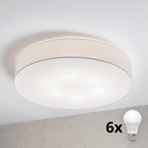 Brilagi - LED Stropné svietidlo SIRIJA 6xE27/60W/230V pr. 80 cm biela