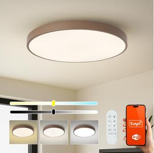Brilagi-LED Stmievateľné svietidlo POOL SMART LED/100W/230V 80 cm Wi-Fi Tuya+DO hnedé
