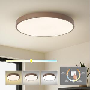 Brilagi - LED stropné svietidlo POOL LED/100W/230V 3000/4000/6000K 80 cm hnedé
