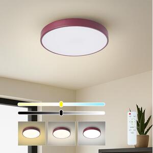 Brilagi-LED stmievateľné stropné svietidlo POOL LED/36W/230V 3000-6000K 30 cm bordové+DO