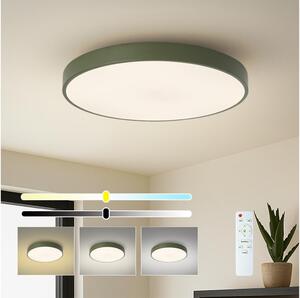 Brilagi - LED stmievateľné stropné svietidlo POOL LED/60W/230V 3000-6000K 60 cm zelené s diaľkovým ovládaním
