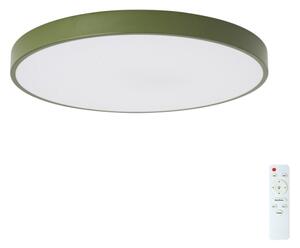Brilagi - LED stmievateľné stropné svietidlo POOL LED/60W/230V 3000-6000K 60 cm zelené s diaľkovým ovládaním