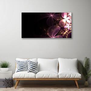 Obraz Canvas Abstrakcie kvety umenie 100x50 cm