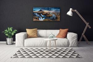 Obraz Canvas Vodopád rieka príroda 100x50 cm