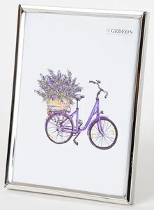 GEDEON Kovový rámček SSA10 10x15 strieborný