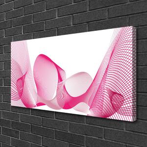 Obraz Canvas Abstrakcia čiary vlny umenie 100x50 cm