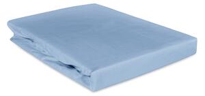 SATÉNOVÉ PRESTIERADLO 009 90X200 CM MODRÉ