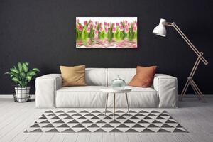 Obraz Canvas Tulipány rastlina príroda 100x50 cm