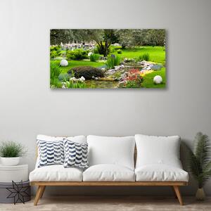 Obraz Canvas Zahra strom kvety príroda 100x50 cm