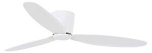 Stropný ventilátor Airfusion Radar, biely, Ø 132 cm – Beacon Beacon Lighting, Airfusion Radar, Biela, Obývacia izba, Drevo, Moderný