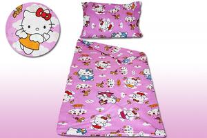 Detské obliečky Kitty růžové 120x90